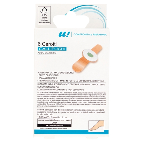 6 Cerotti Callifughi U! Confronta e Risparmia